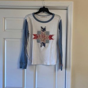 Free People thermal shirt